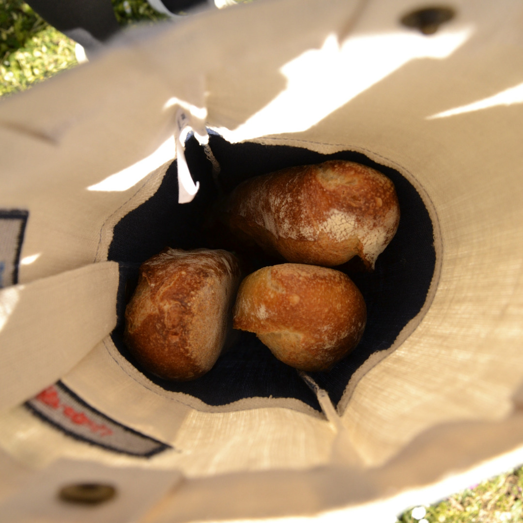 Volume du sac à pain le baroudeur rouge