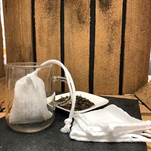 Sachet de thé lavable