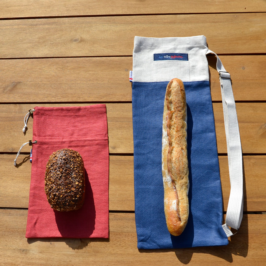 Pack le baroudeur chevronné avec baroudeur bleu et pochon rouge