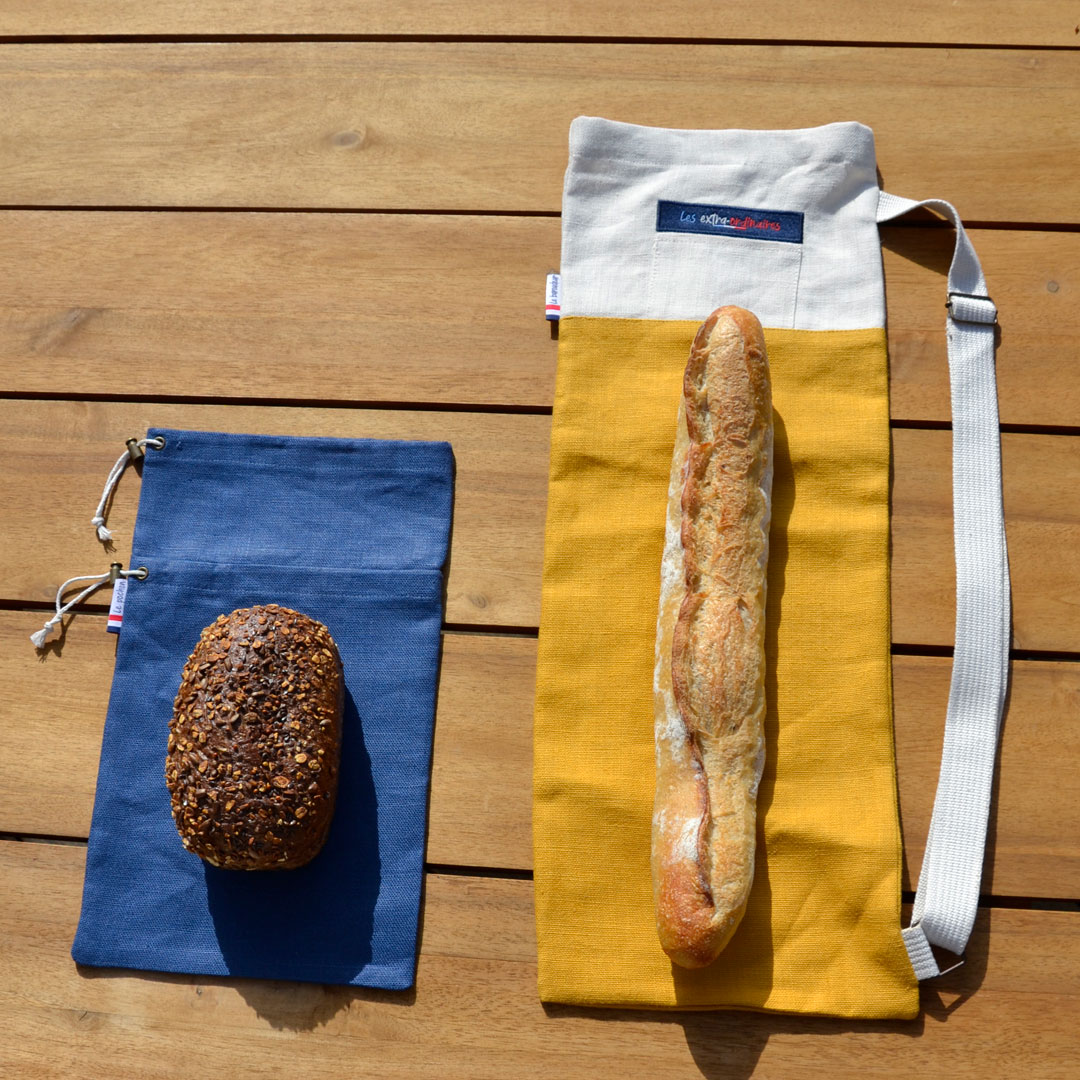 Pack le baroudeur chevronné avec baroudeur jaune et pochon bleu