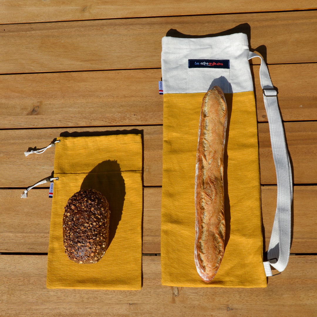 Pack le baroudeur chevronné avec baroudeur jaune et pochon jaune