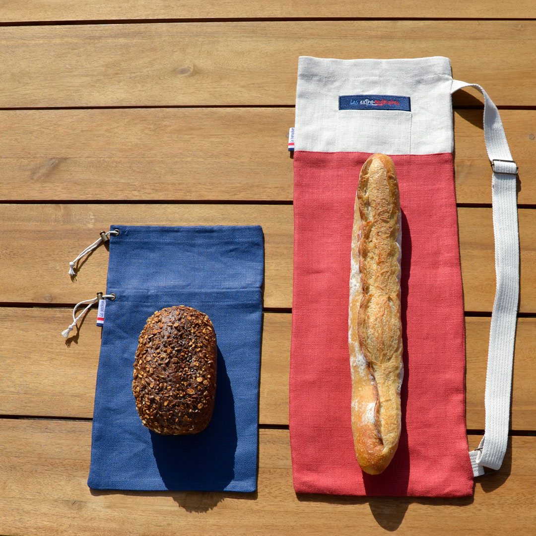 Pack le baroudeur chevronné avec baroudeur rouge et pochon bleu