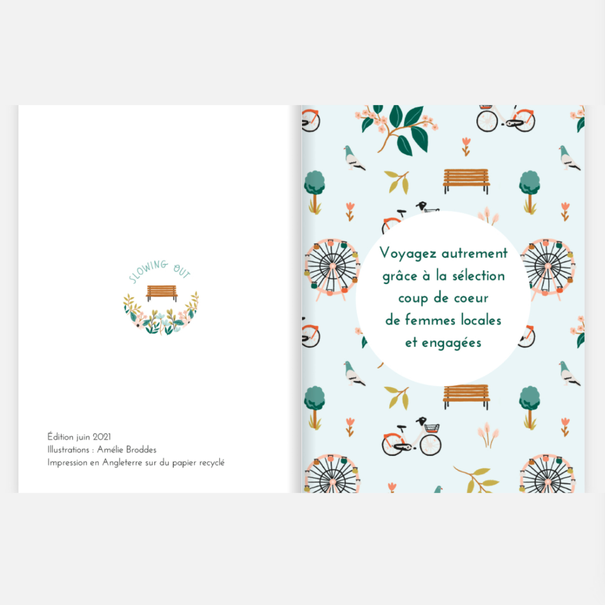 City-guide de Lyon illustré et engagé - Format papier A6 3