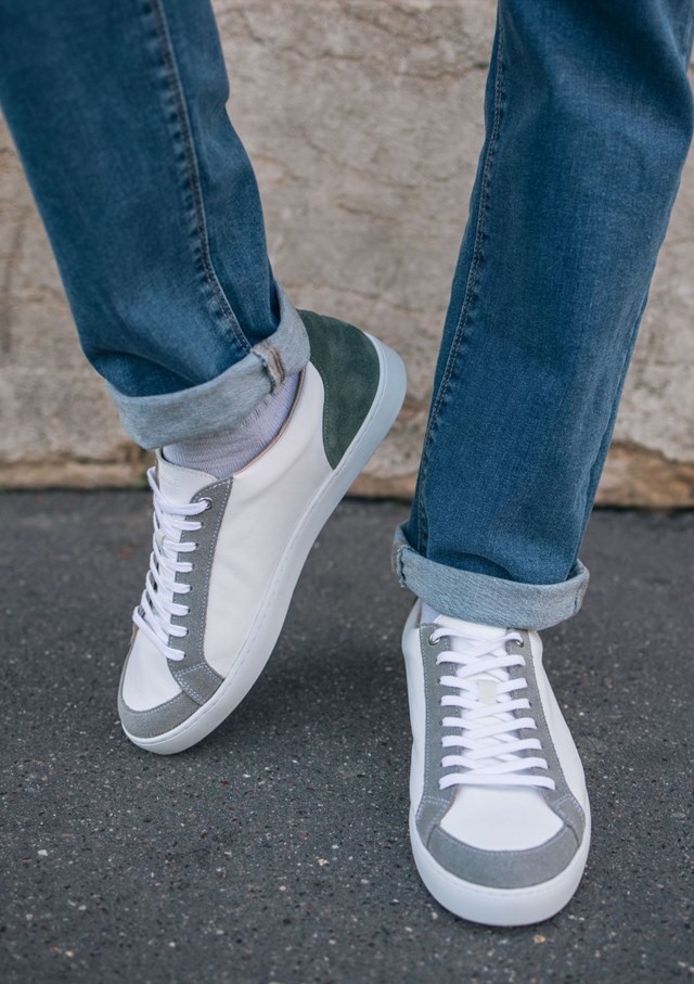 Baskets IMPACT - Cuir upcyclé 4