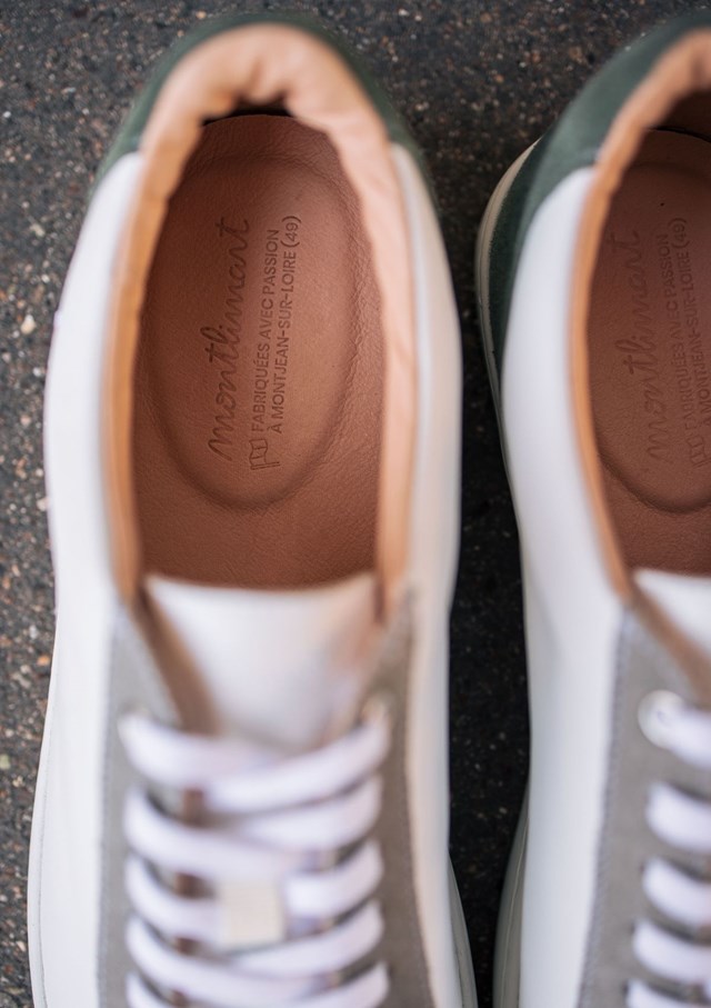 Baskets IMPACT - Cuir upcyclé 5