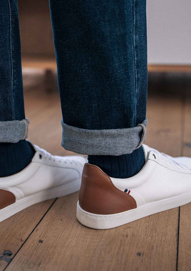 Baskets IMPACT - Cuir upcyclé 8