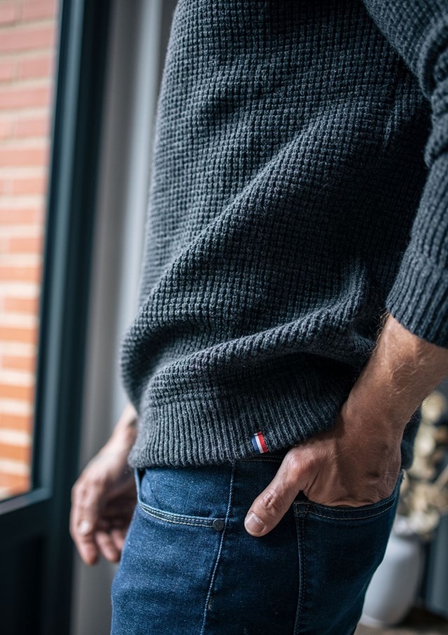 Pull ORIGINE - Fibres recyclées - Made in France 10
