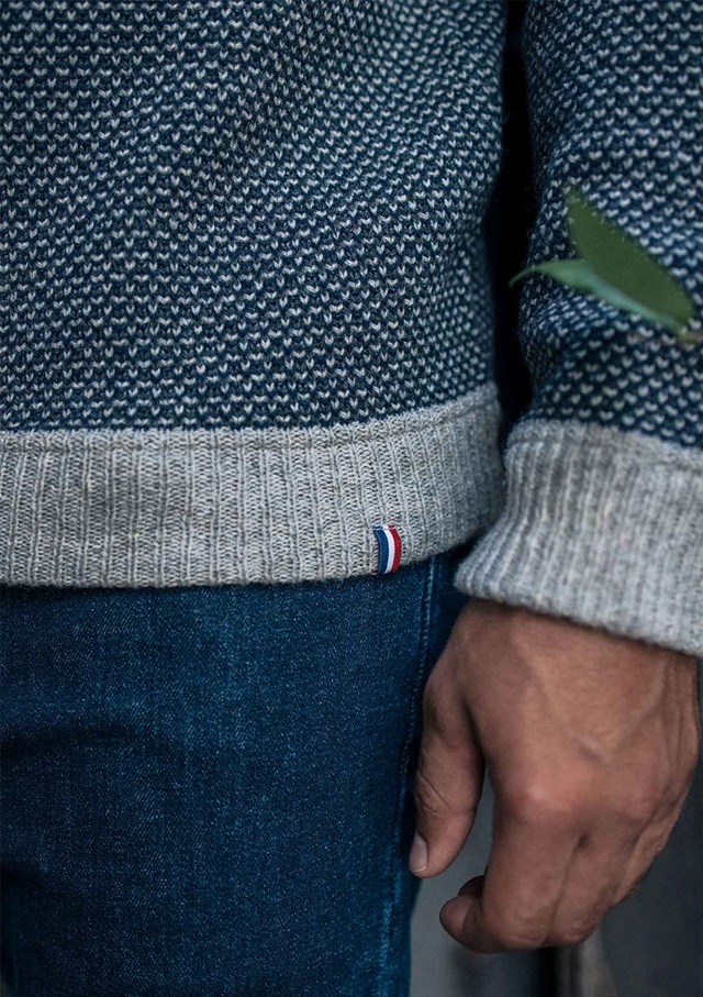 Pull ALENTOUR - Fibres recyclées - Made in France 9