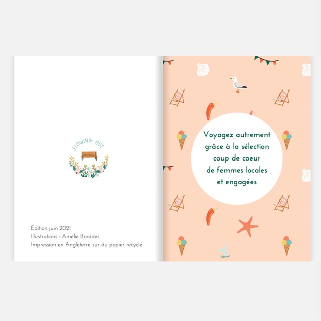 City-guide de Biarritz illustré et engagé - Format papier A6 3