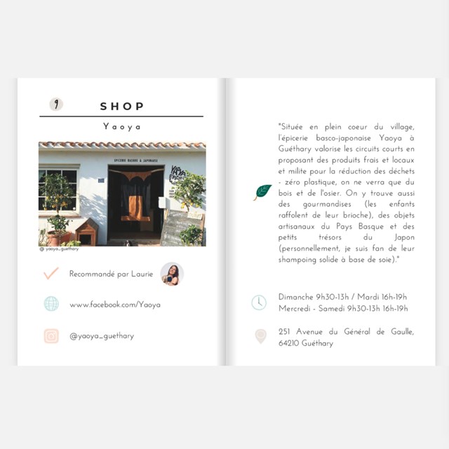 City-guide de Biarritz illustré et engagé - Format papier A6 7