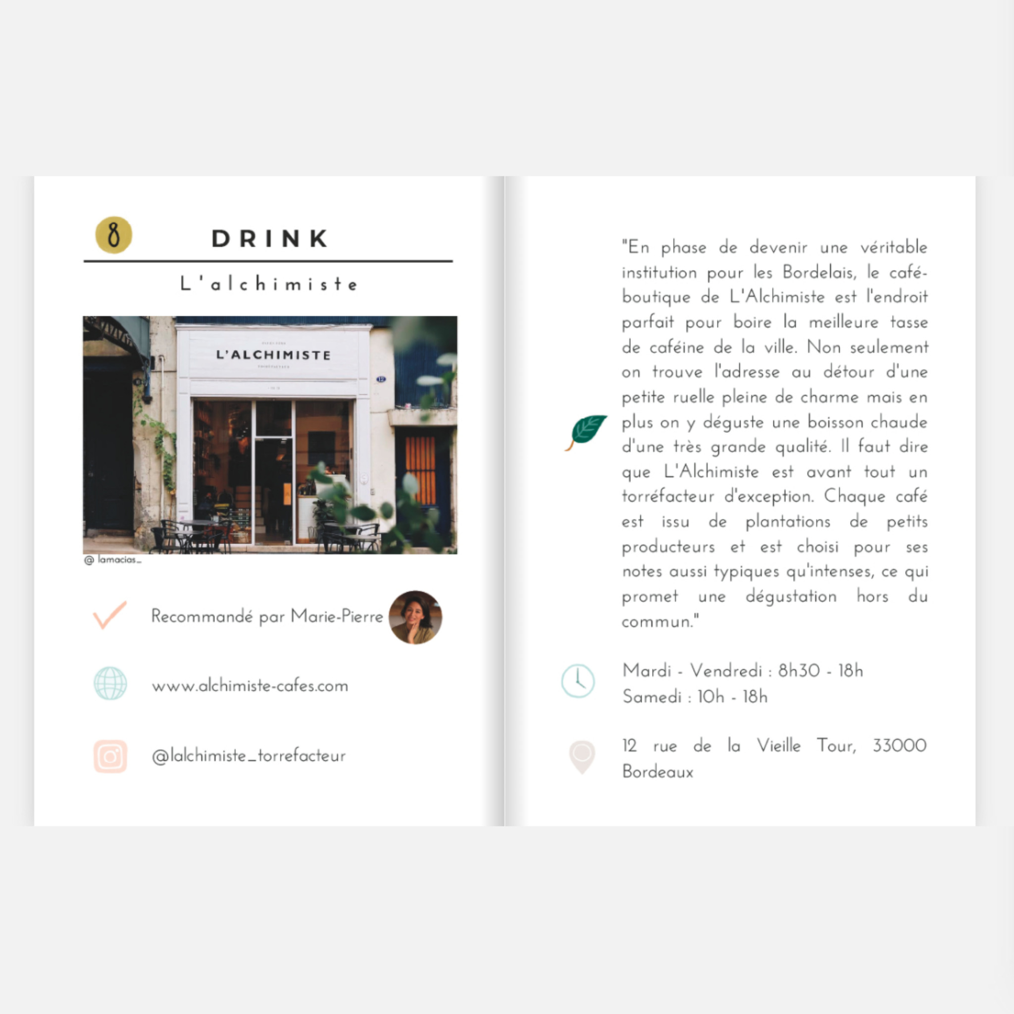 City-guide de Bordeaux illustré et engagé - Format papier A6 6