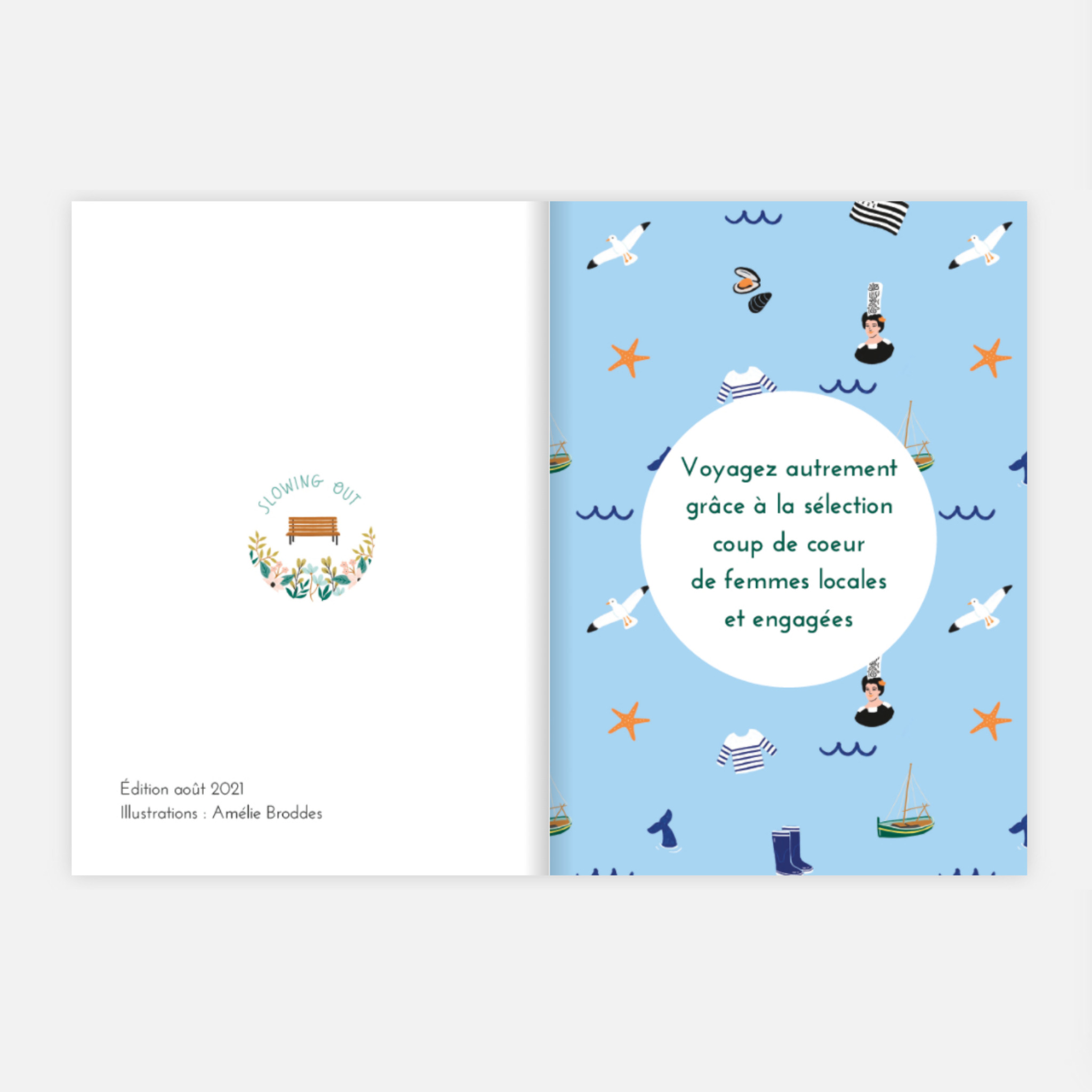 City-guide de Quimper, Brest et Perros-Guirec illustré et engagé - Format papier A6 3