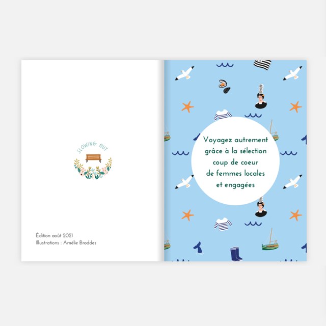 City-guide de Quimper, Brest et Perros-Guirec illustré et engagé - Format papier A6 3