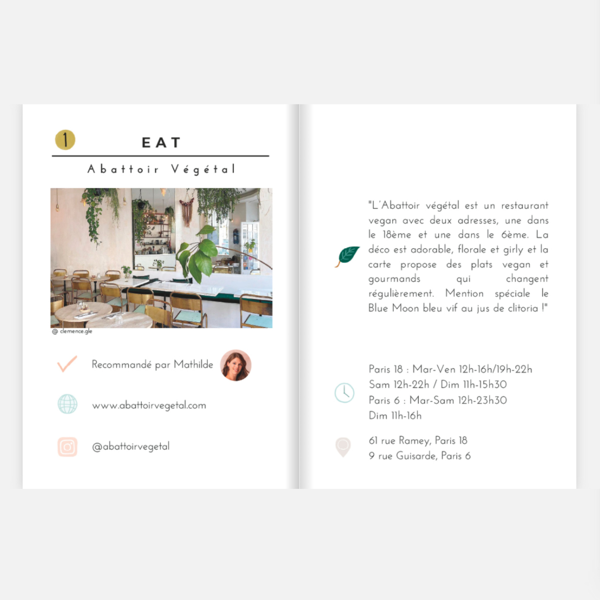 City-guide de Paris illustré et engagé - Format papier A6 6