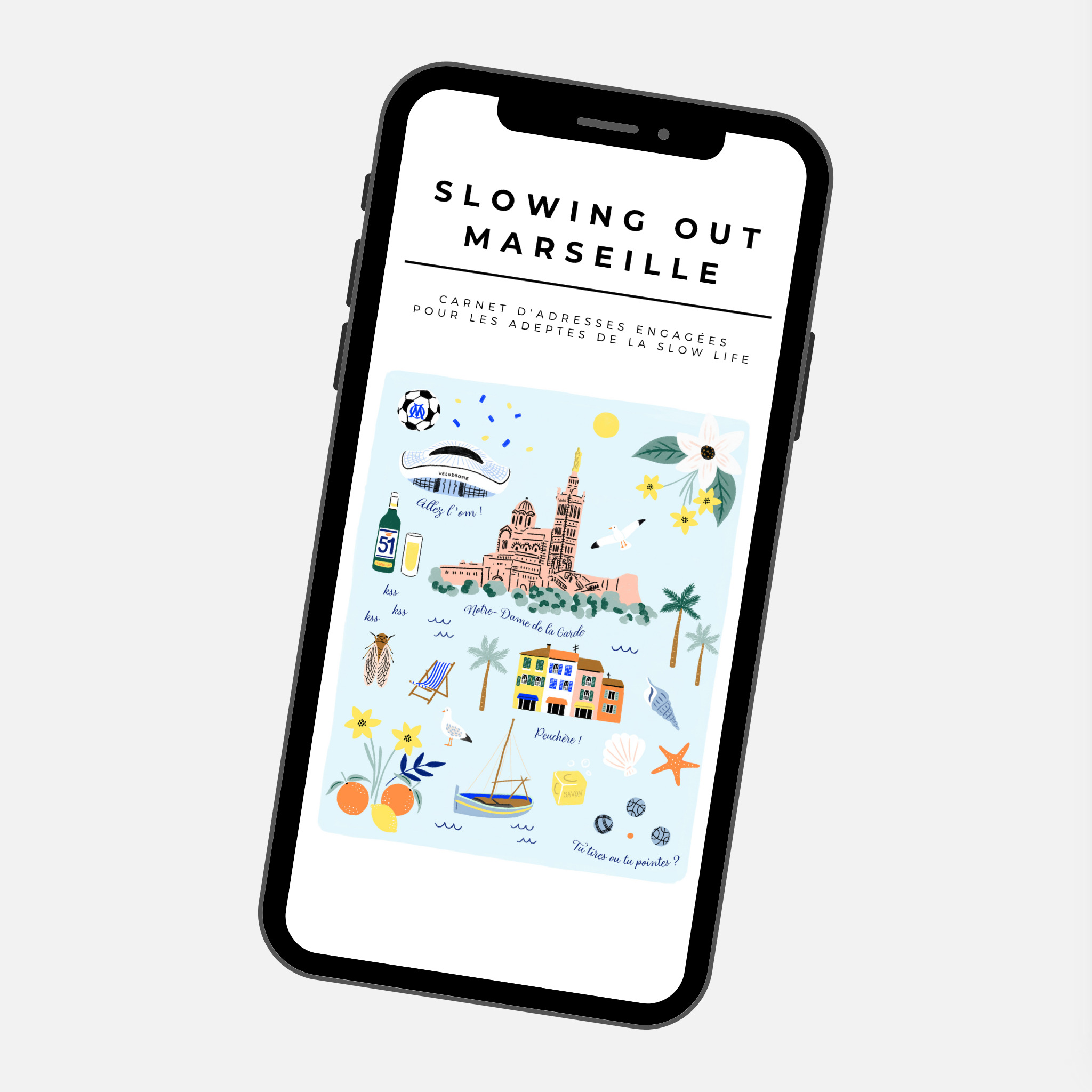 City-guide de Marseille illustré et engagé - Format numérique 2