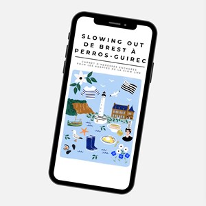 City-guide de Quimper, Brest et Perros-Guirec illustré et engagé - Format numérique