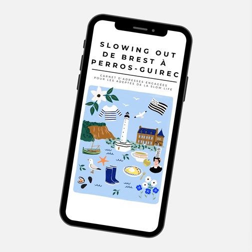 City-guide de Quimper, Brest et Perros-Guirec illustré et engagé - Format numérique