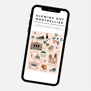 City-guide de Montpellier illustré et engagé - Format numérique