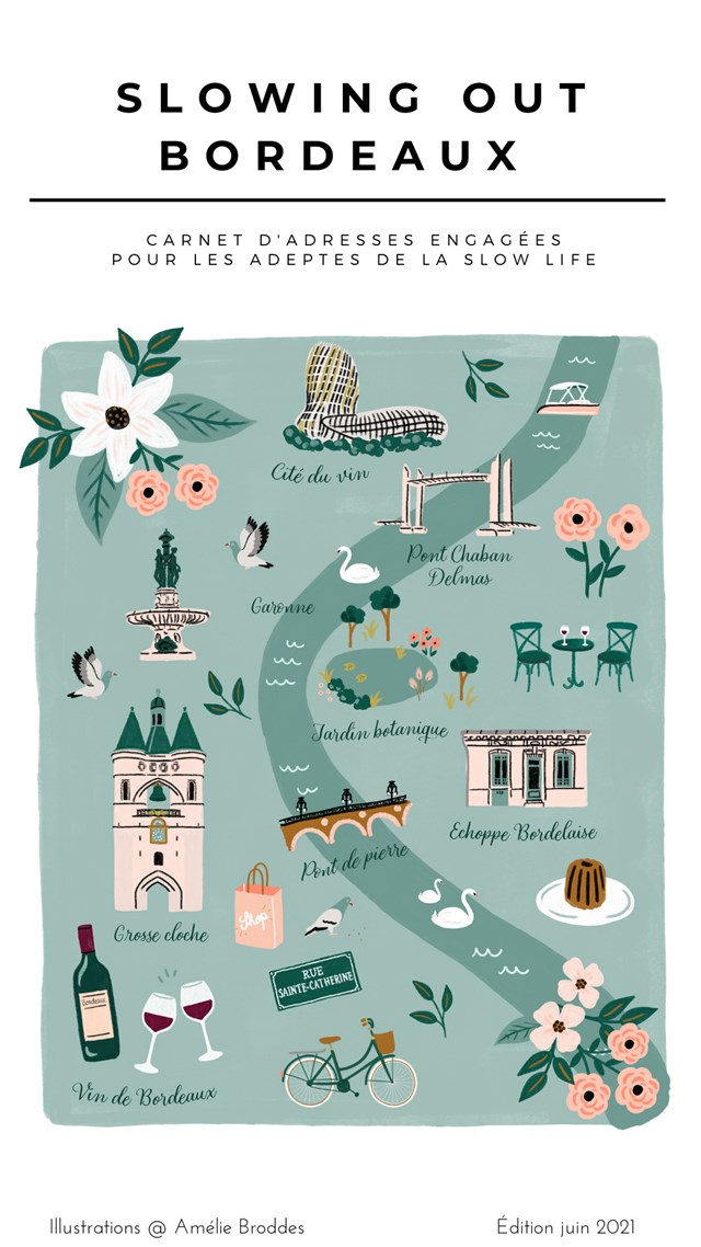 City-guide de Bordeaux illustré et engagé - Format numérique 3