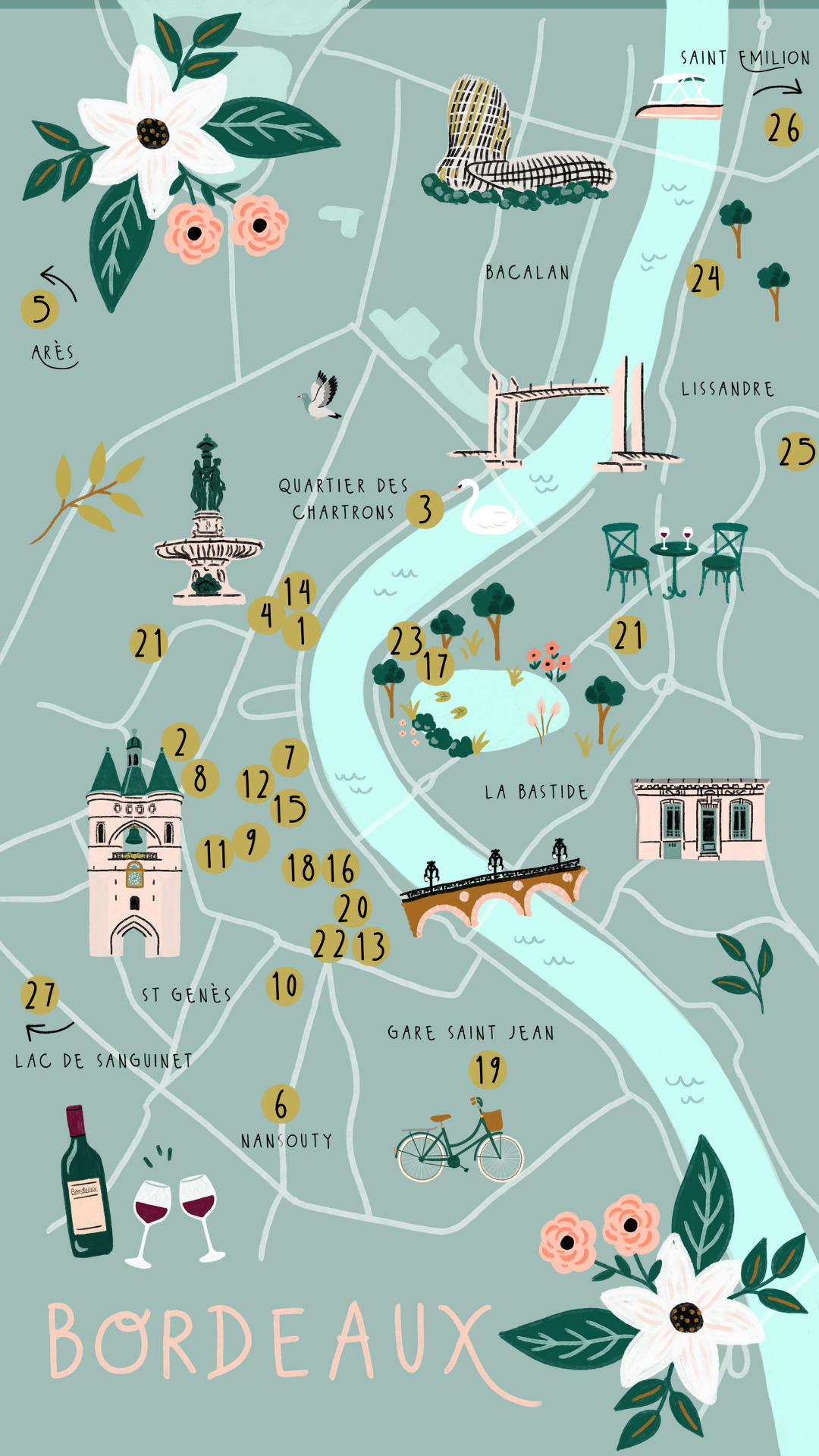 City-guide de Bordeaux illustré et engagé - Format numérique 6