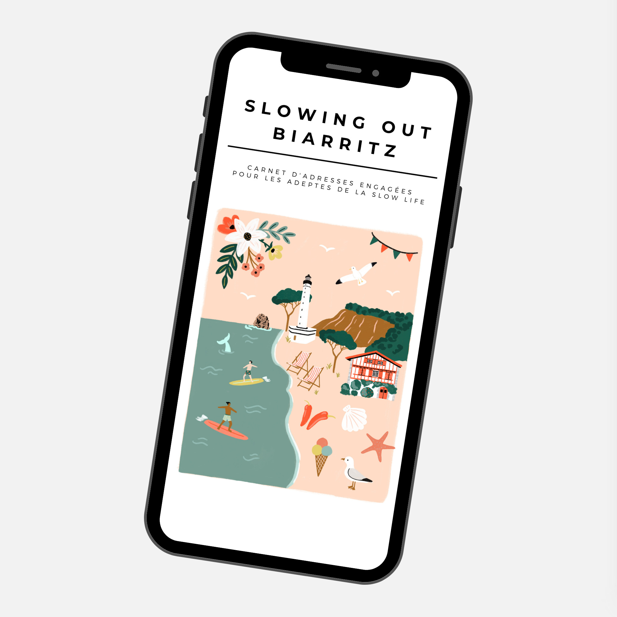 City-guide de Biarritz illustré et engagé - Format numérique 2