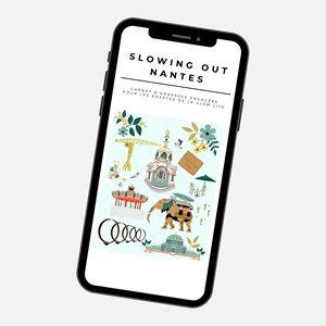 City-guide de Nantes illustré et engagé - Format numérique