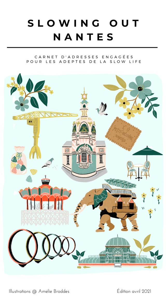 City-guide de Nantes illustré et engagé - Format numérique 3