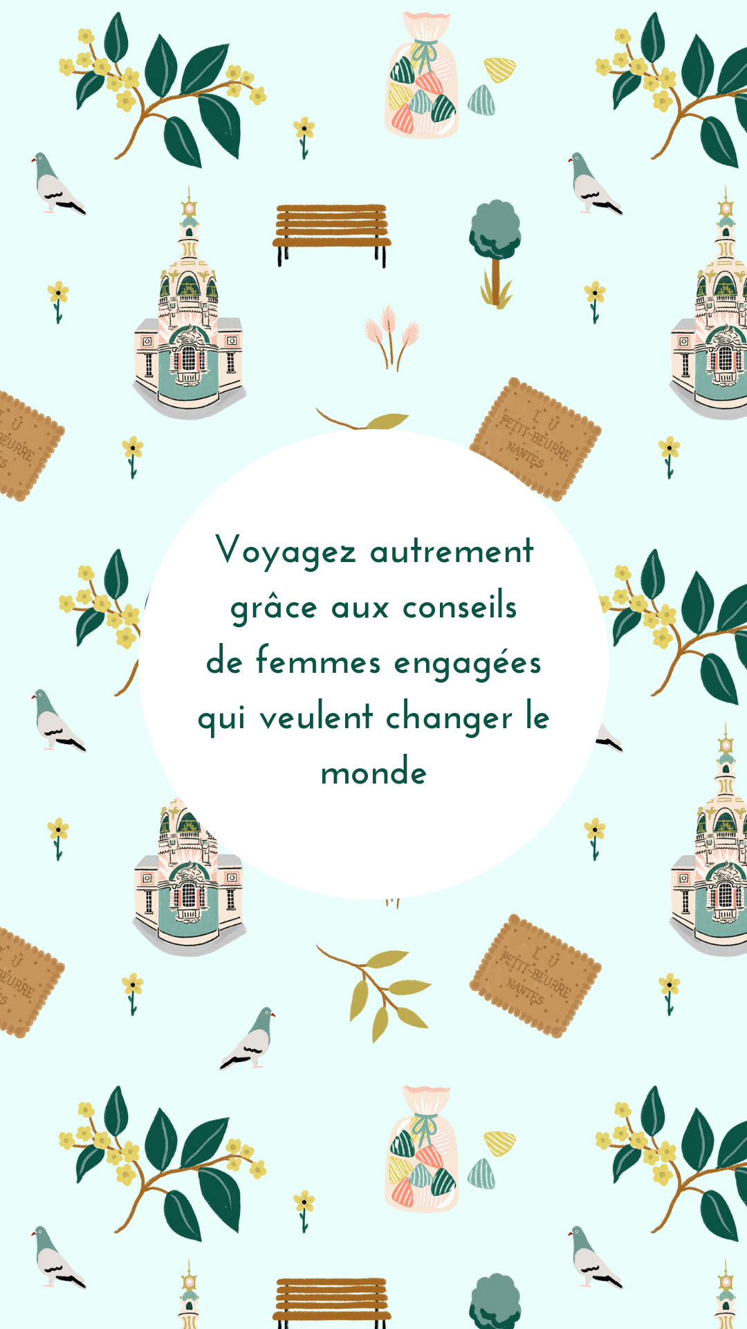 City-guide de Nantes illustré et engagé - Format numérique 4