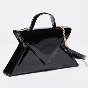 Sac Karine - Vernis Noir