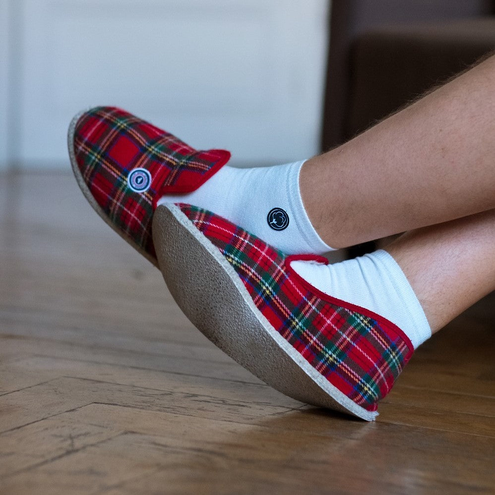 Les chaussettes basses unies en coton BIO | Blanc neige 5