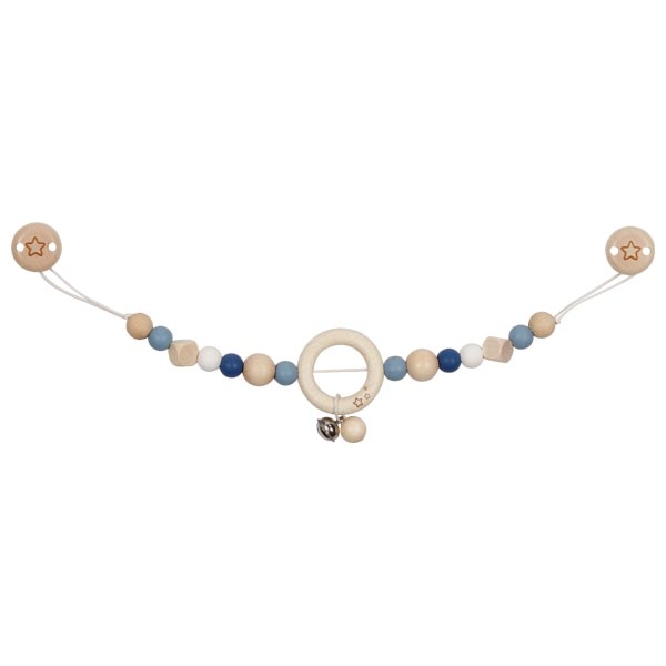 Décoration Poussette - Étoile Bleu Avec Clips - Fabriqué en Allemagne 3