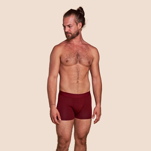 Boxer Confort Bordeaux - pack de 2 boxers