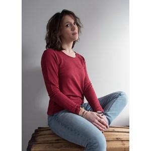 T-SHIRT ZINGARO - Rouge