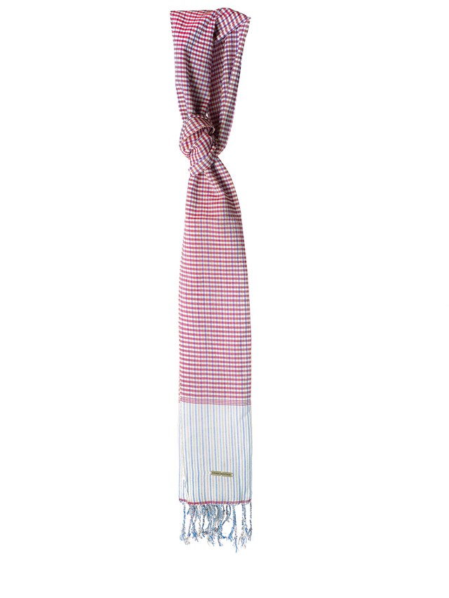 Le Krama Essentiel Rouge Brique - Unisexe 2