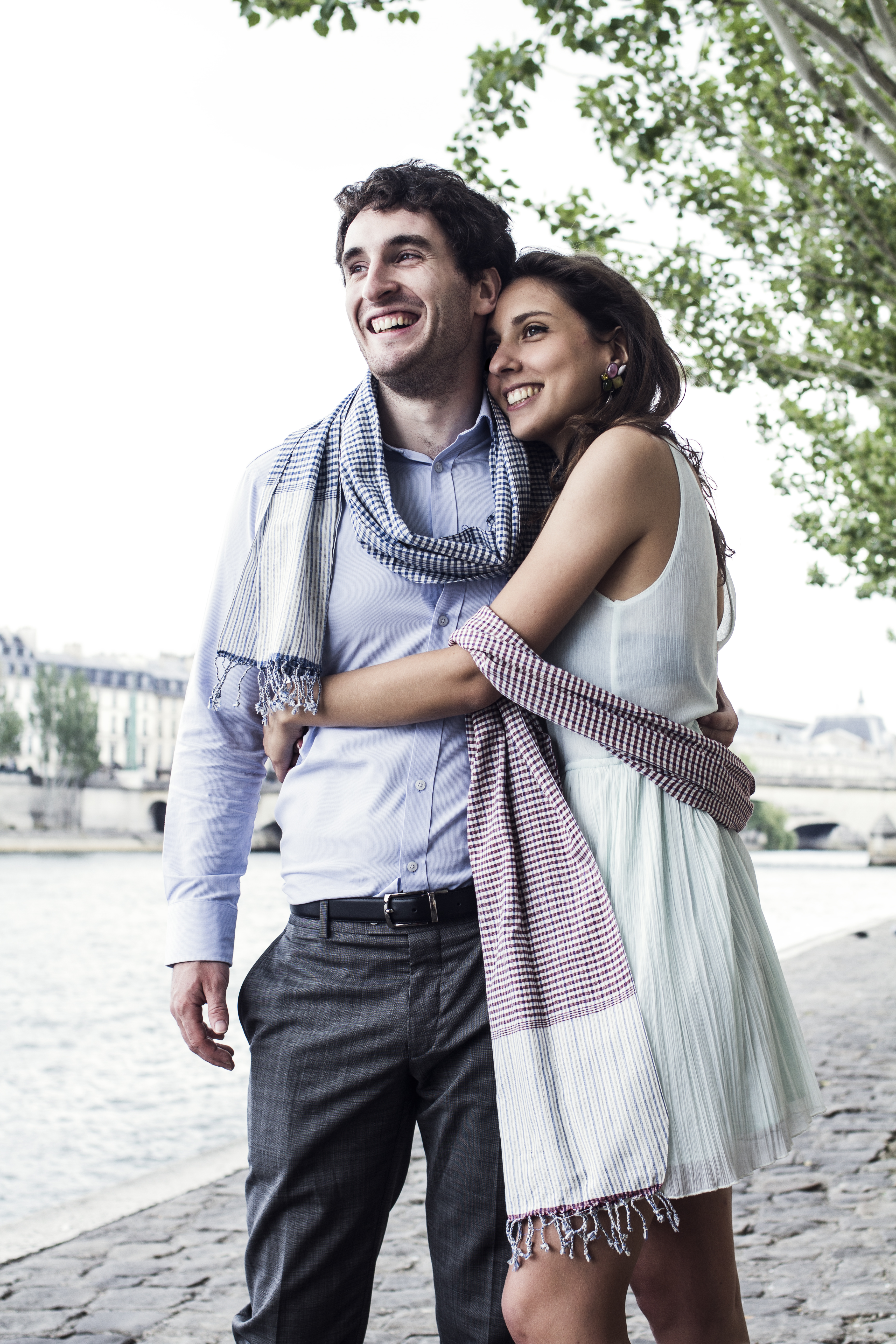 Le Krama Essentiel Rouge Brique - Unisexe 4