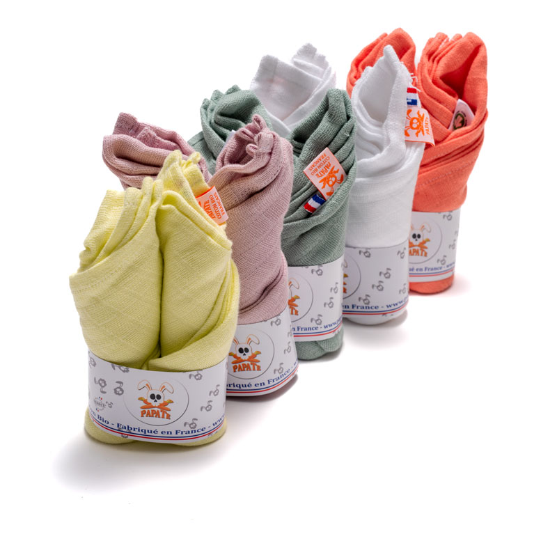 Langes en Coton Bio Or 3