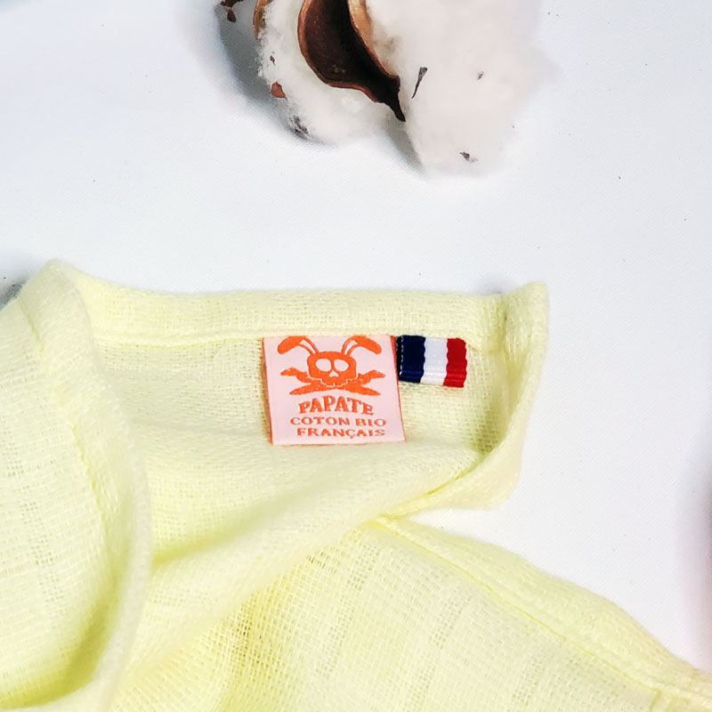 Langes en Coton Bio Or 2