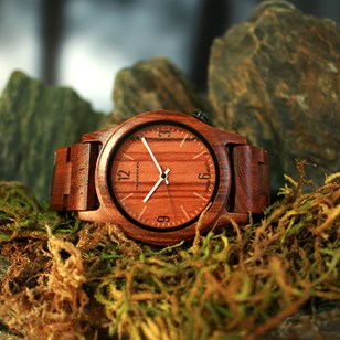 Montre bois homme en Palissandre - Mars        