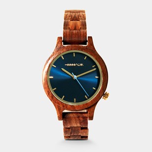 Montre en bois Femme Noyer - Abyss 