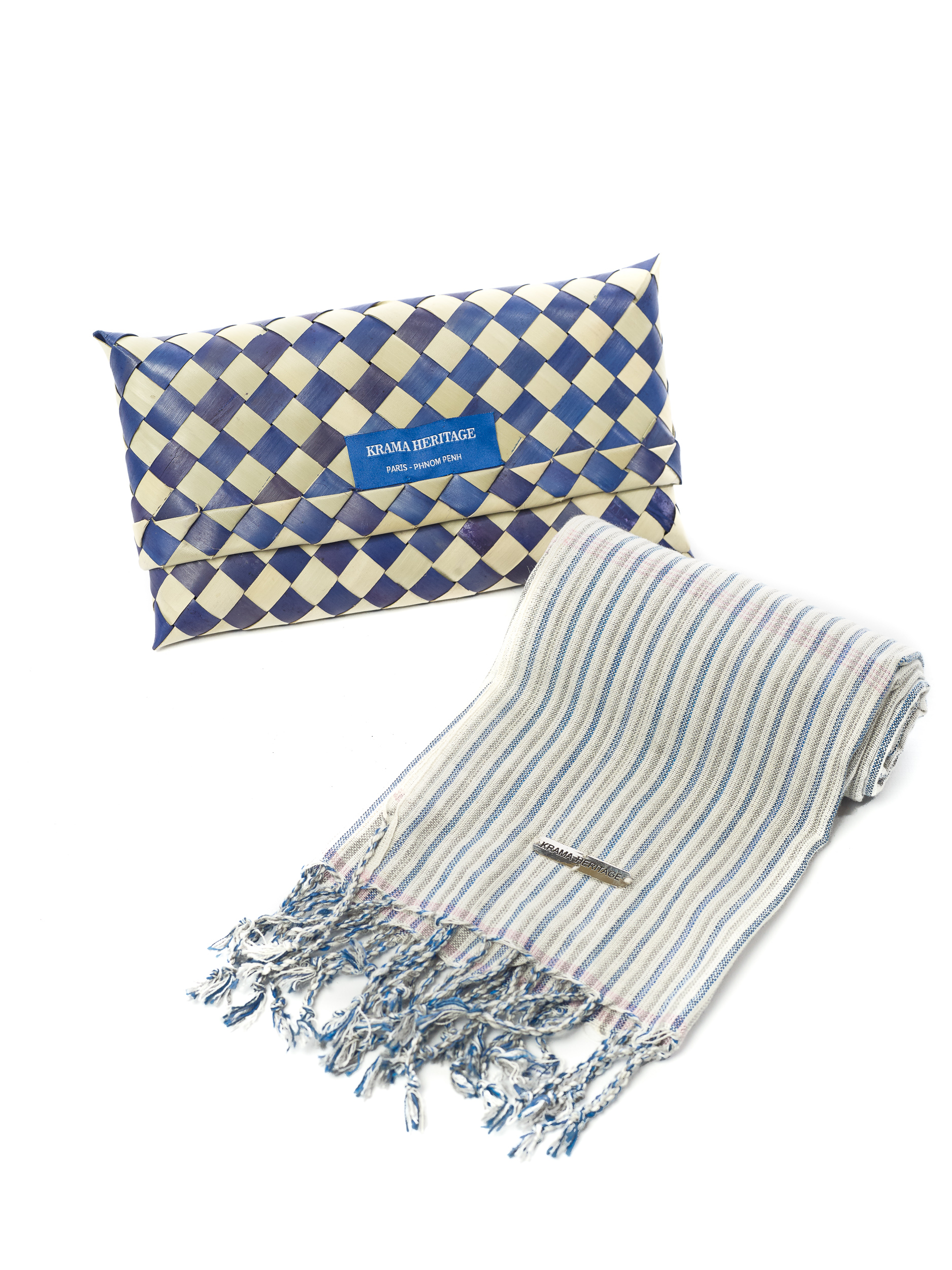 Le Krama Essentiel Blanc Ivoire - Unisexe 3