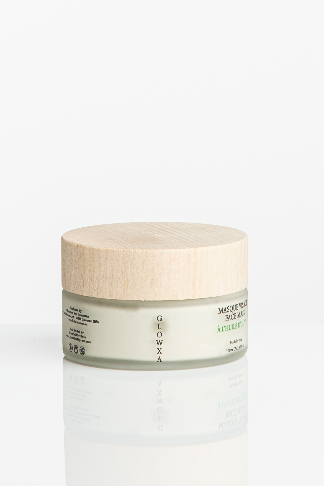 masque visage riche en beurre de cacao - Grassfield-by-Ruth