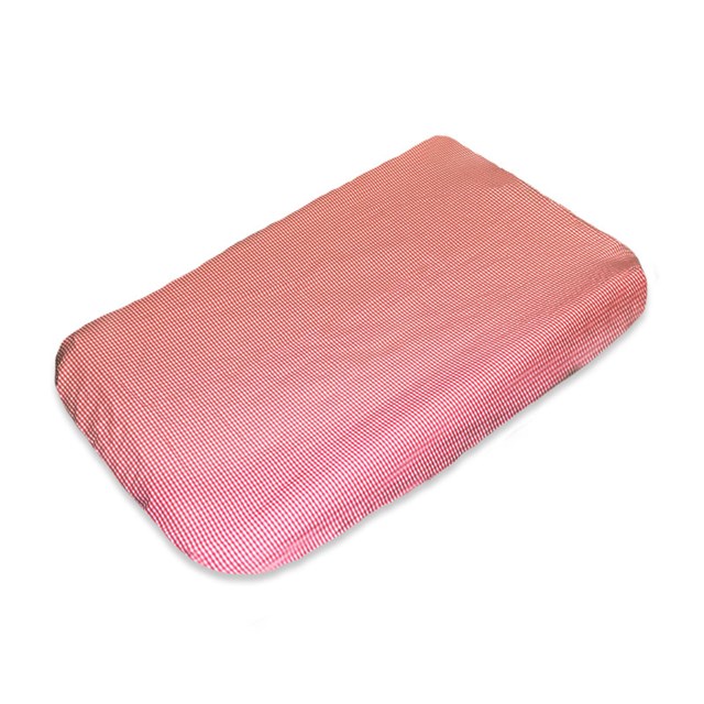 Housse de Matelas à Langer en Coton Bio Vichy 2