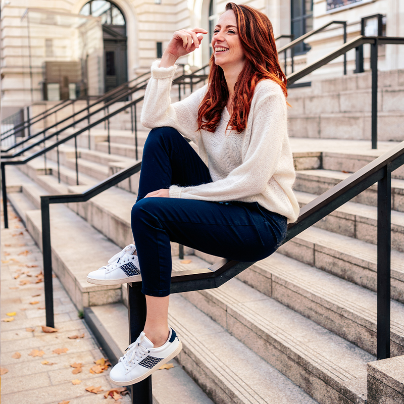 Basket chic en cuir - N’go 7