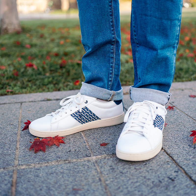 Basket chic en cuir - N’go 8