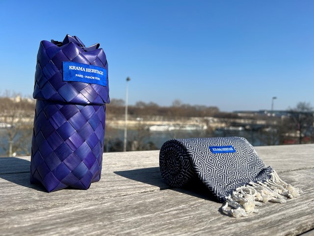 Le Petit Krama Chaud Bleu Marine 5