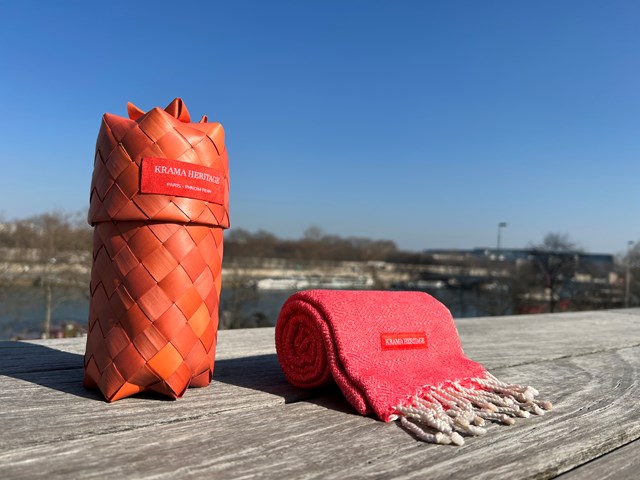 Le Petit Krama Chaud Orange Corail 6