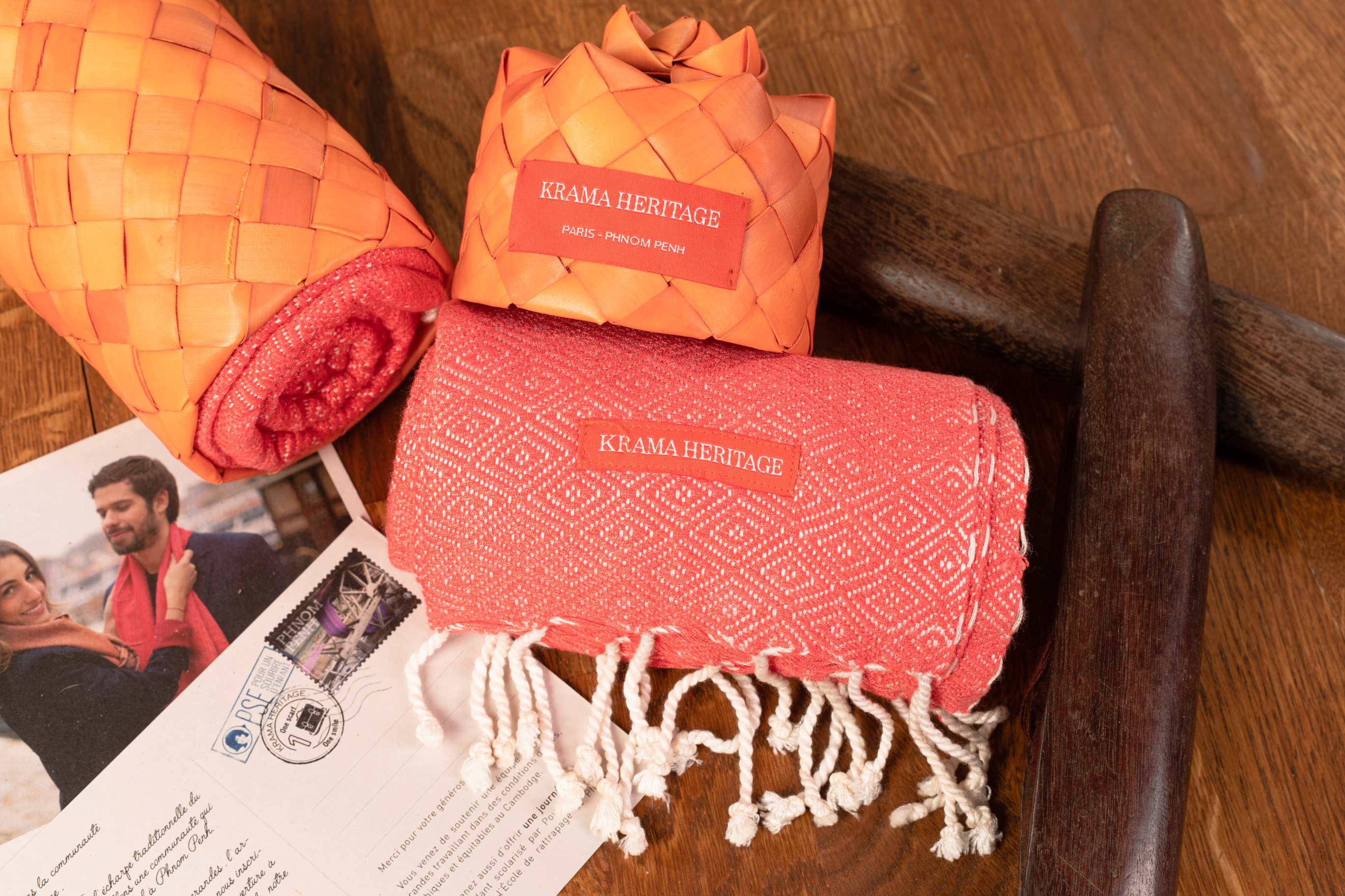 Le Petit Krama Chaud Orange Corail 2