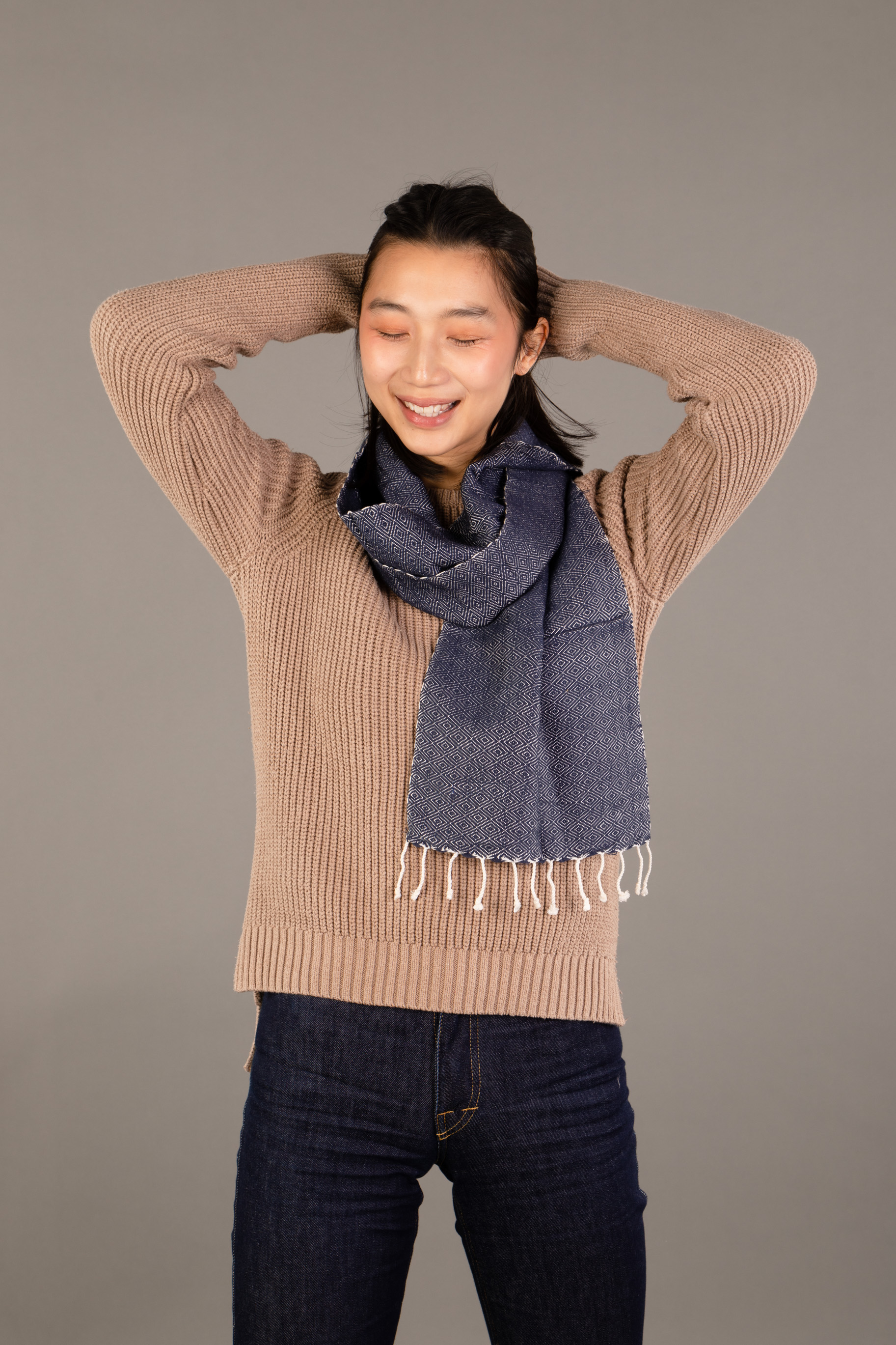 Le Krama Chaud Bleu Marine 3