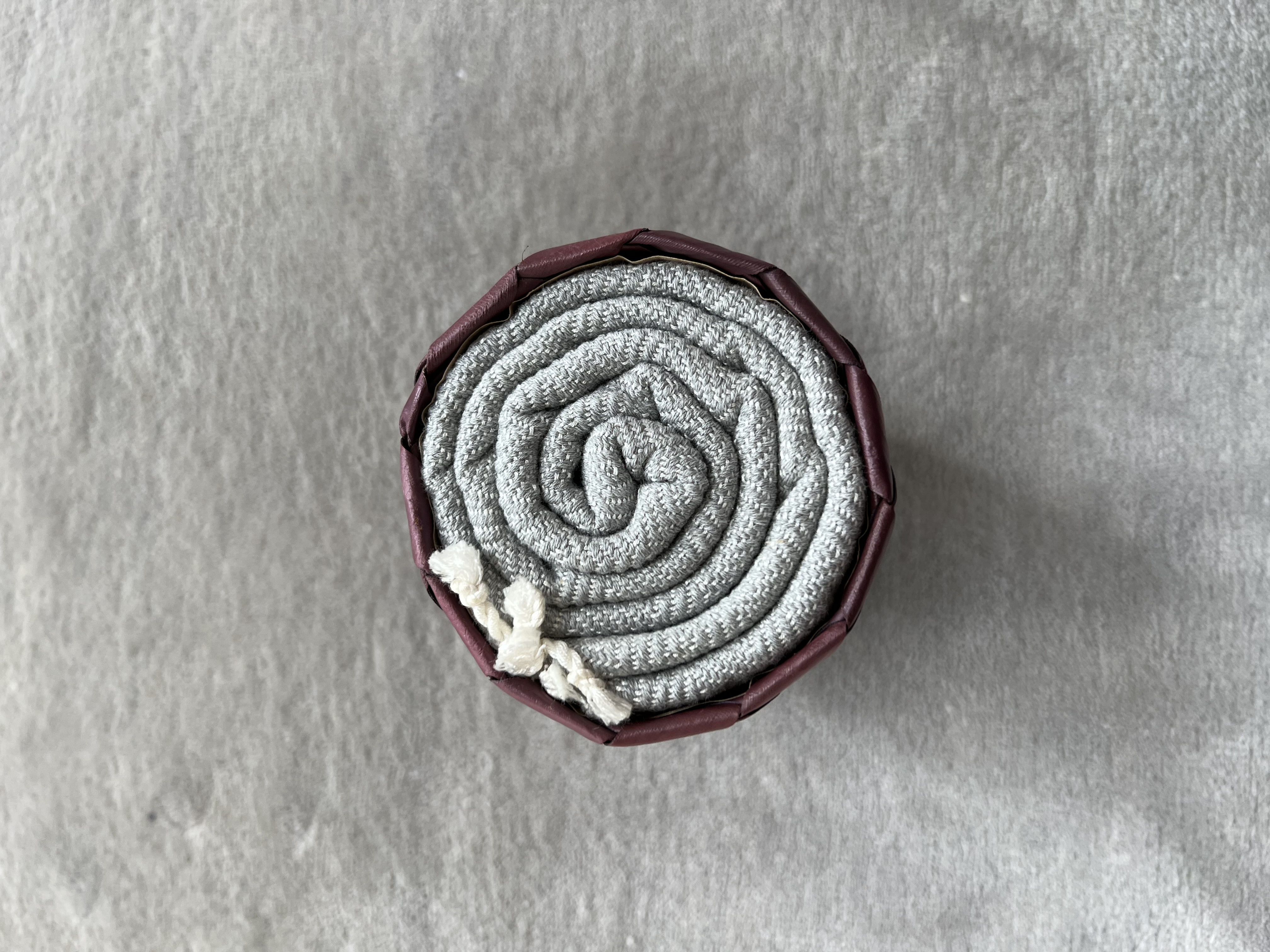 Le Krama Chaud Gris Perle 10