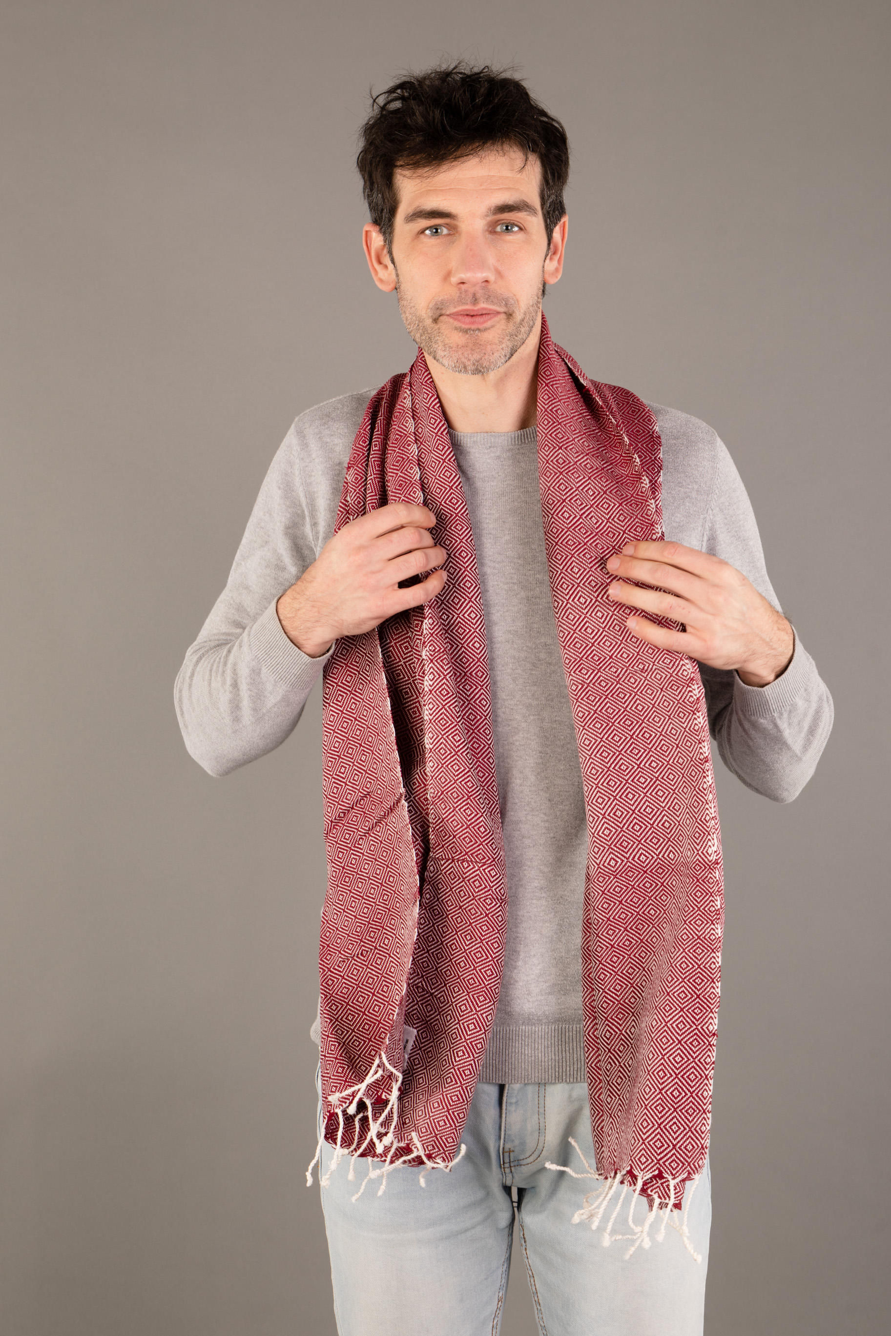 Le Krama Chaud Rouge Brique 4